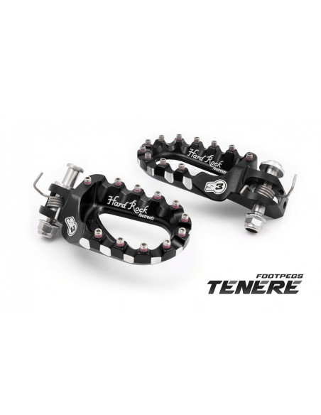 Reposes pieds S3 Hard Rock - Yamaha Ténéré 700 Reposes pieds S3 Hard Rock - Yamaha Ténéré 700