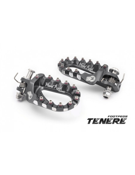 Reposes pieds S3 Hard Rock - Yamaha Ténéré 700 Reposes pieds S3 Hard Rock - Yamaha Ténéré 700
