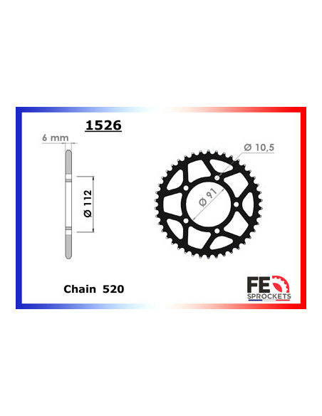 ZONTES.310.X/R/T/T2/V '20- 14X42 RK520GXW