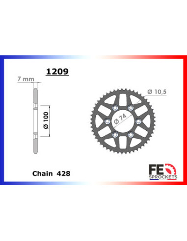 125.GV AQUILA '21 14X51 RK428MXZ µ
