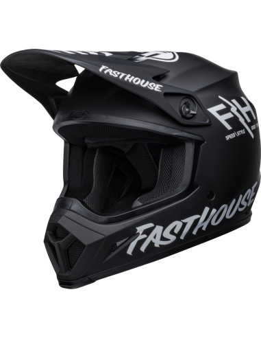 Casque BELL MX-9 Mips - Fasthouse Prospect Matte Black/White