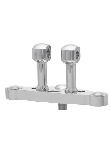 Rehausseur en aluminium pour guidon de 31,75 mm (1 1/4") Ø 