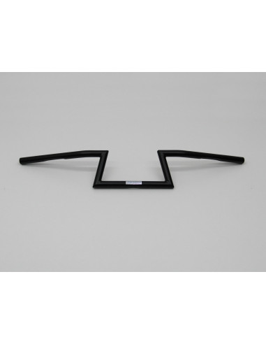 Guidon en Z 850 mm de largeur, guidon noir Ø 25,4 mm (1 ")  