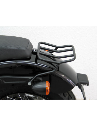 Porte paquet noir pour Harley Davidson Softail noirline (FXS) 2011-2013 