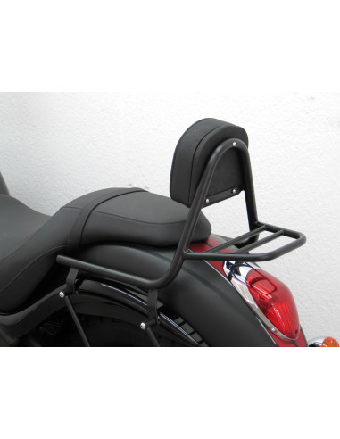 Sissy bar noir pour Kawasaki VN 900 Custom (VN900C) 2007- 