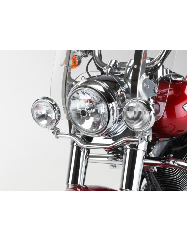Barre pour phares additionnels pour Harley Davidson Dyna Switchback (FLD) 2010-2016 