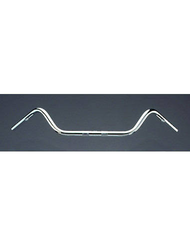 Guidon pour chopper et cruiser de 885 mm de largeur Ø 25,4 mm (1 ")  
