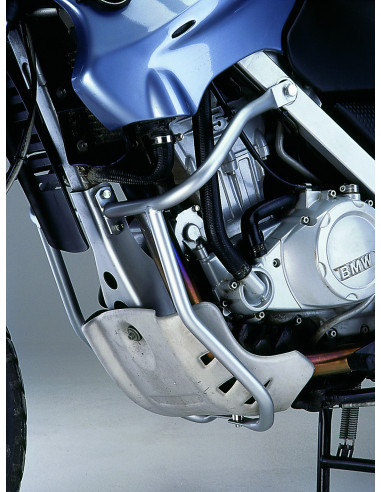 Protection Off-Road argent pour BMW F 650 GS (172/173) 2000-2003 