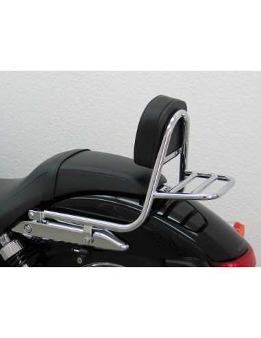 Sissy bar pour Honda Shadow VT 750 C  noir Spirit (RC53BS) 2010-2011 et VT 750 C Spirit (RC53) 2007-2009 et (RC53/10) 2010-2013 