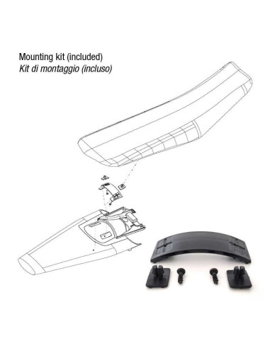 Garde-boue arrière RACETECH