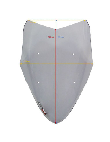 Pare brise sport Ermax pour CRUISYM...