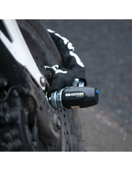 Chaîne antivol avec cadenas OXFORD Patriot - 12mm x 1.5m