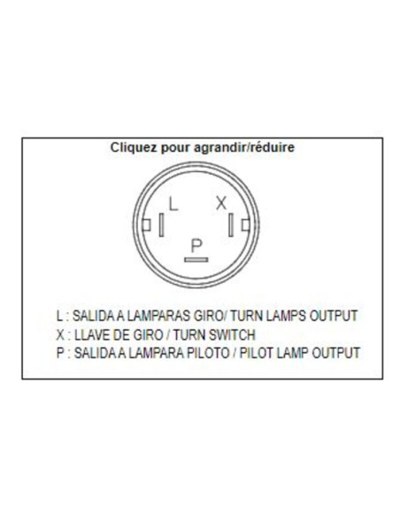 Relais de clignotant TECNIUM DZE OE 3 pôles 12V