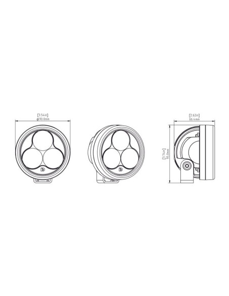 Kit d'éclairages DENALI D3 CANsmart™ GEN II