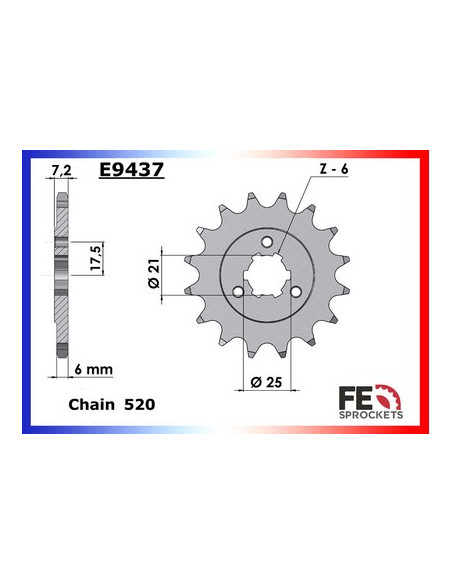 CCM.650 '01/04 R.Rayons 16X41 RK520FEX *
