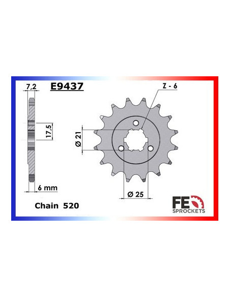 CCM.650 '01/04 R.Rayons 16X41 RK520GXW