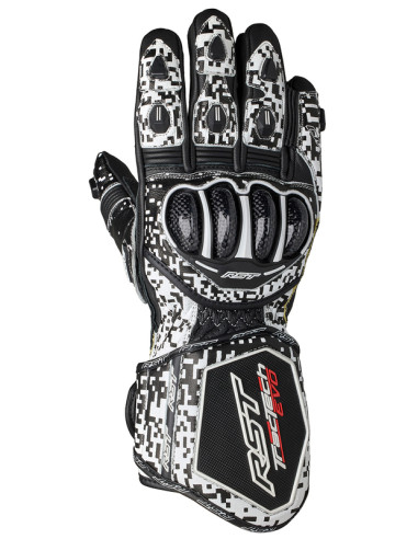 Gants RST TracTech Evo 4 - noir/noir/blanc