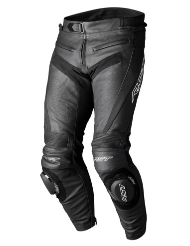 Pantalon cuir RST TracTech Evo 5 CE jambes courtes  - noir/noir/noir