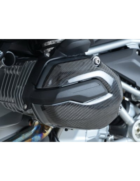 Couvre-carter moteur gauche R&G RACING - carbone