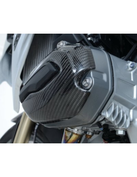 Couvre-carter moteur gauche R&G RACING - carbone