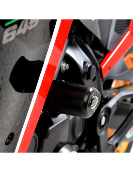 Tampons de protection R&G RACING Aero noir