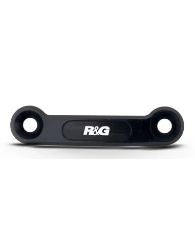 Cache orifice reposes-pied arrière R&G RACING noir