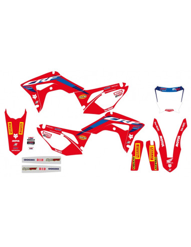 Kit complet BLACKBIRD Replica Team HRC 23 Honda
