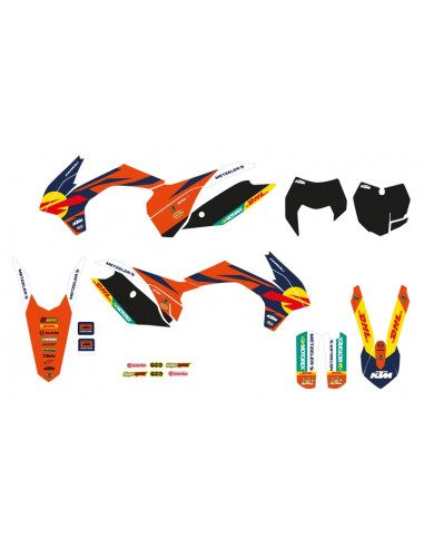 Kit complet BLACKBIRD Replica KTM Factory 23 