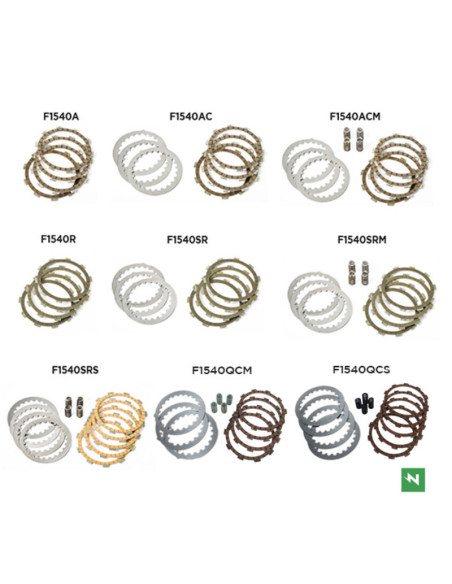 Kit disques garnis + lisse NEWFREN Kit disques garnis + lisse NEWFREN