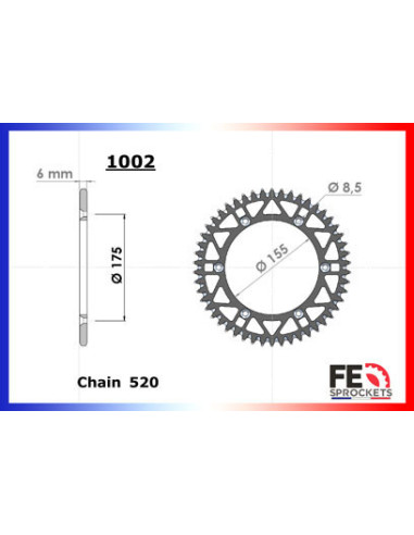 125.WRK '88 13X50 RK520SO