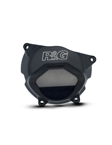 Kit de couvre-carter moteur (alternateur/allumage)  R&G RACING PRO noir