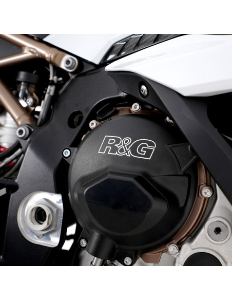 Couvre-carter droit (embrayage) R&G RACING PRO noir