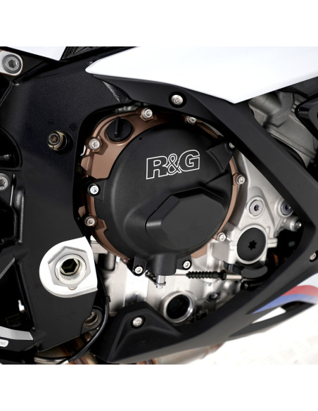 Couvre-carter droit (embrayage) R&G RACING PRO noir