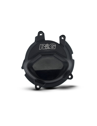 kit de couvre-carter moteur (alternateur/allumage/embrayage)  R&G RACING PRO noir