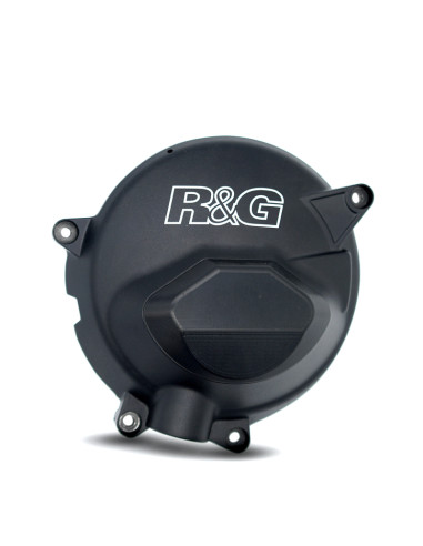 Kit de couvre-carter moteur (alternateur/embrayage) R&G RACING PRO noir