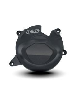 Couvre-carter gauche (alternateur) R&G RACING PRO noir  2