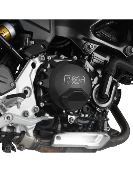 Couvre-carter droit (embrayage) R&G RACING PRO noir