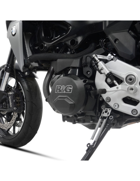 Couvre-carter gauche (alternateur) R&G RACING PRO noir