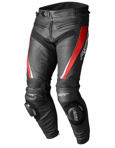 Pantalon cuir RST TracTech Evo 5 CE - rouge/noir/blanc