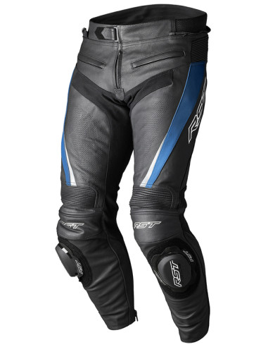 Pantalon cuir RST TracTech Evo 5 CE - bleu/noir/blanc