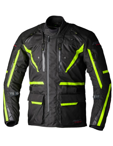 Veste textile RST Pro Series Paragon 7 femme - noir/jaune fluo