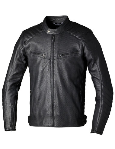 Veste cuir RST Roadster Air CE homme - noir