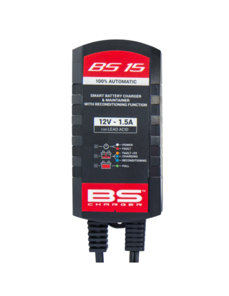 Chargeur de batterie intelligent BS BATTERY BS15 Chargeur de batterie intelligent BS BATTERY BS15