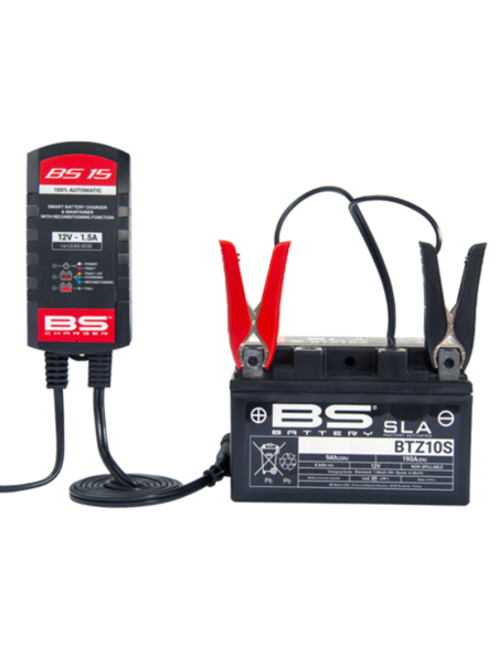 Chargeur de batterie intelligent BS BATTERY BS15 Chargeur de batterie intelligent BS BATTERY BS15