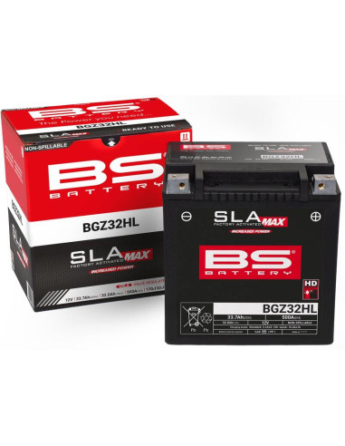 Batterie BS BATTERY SLA Max sans entretien activée usine - BGZ32HL