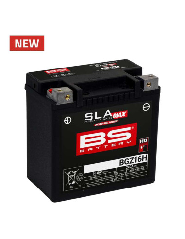 Batterie BS BATTERY SLA Max sans entretien activée usine - BGZ16H