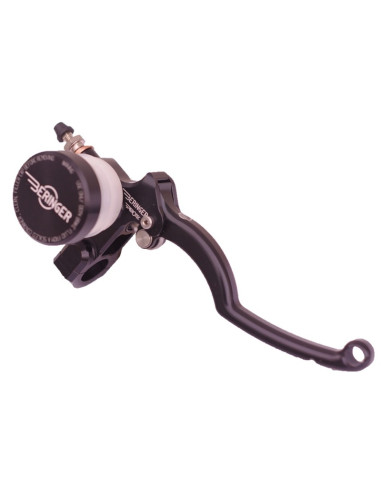 Maître-cylindre de frein axial BERINGER Classic Ø17,5mm bocal vissé noir - levier type A (16cm)