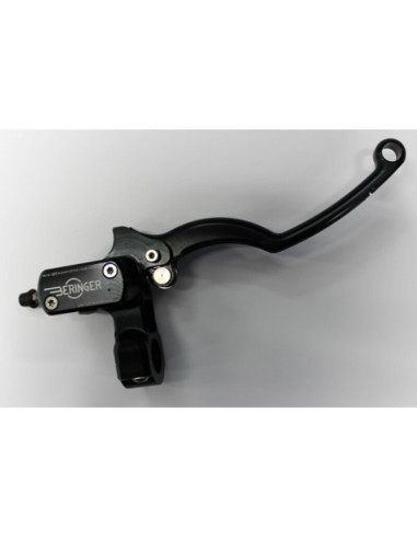 Maître-cylindre d'embrayage axial BERINGER Classic Ø14,5mm bocal integré noir (levier axial type A - 16cm noir)