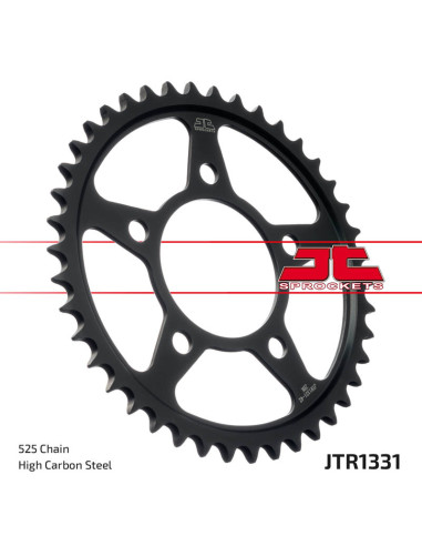 Couronne JT SPROCKET acier standard 1331 - 525 Couronne JT SPROCKET acier standard 1331 - 525