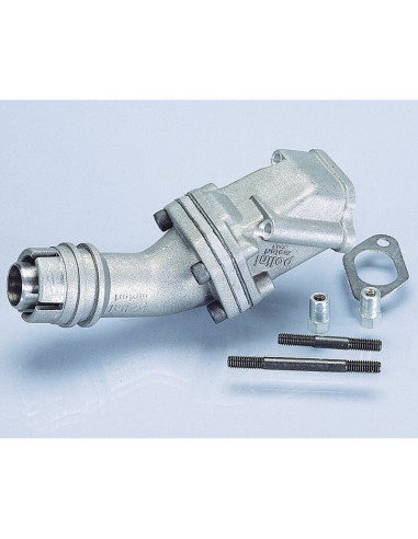 Polini intake manifold for Vespa ET3, Ø19 (215.0116)